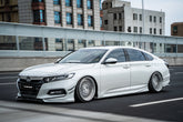 Honda Accord 10th Gen Pre-facelift 2018-2020 with Aftermarket Parts - Front Lip PP from Yofer USA